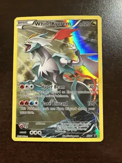 White Kyurem XY81 Pokemon TCG XY Promo MINOR DMG - Image 1