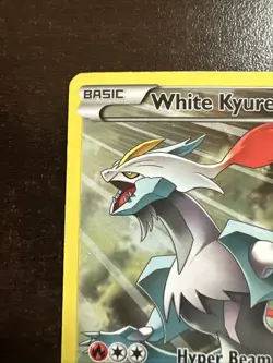 White Kyurem XY81 Pokemon TCG XY Promo MINOR DMG - Image 2