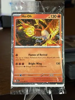Ho-Oh 010/086 Galaxy GameStop Promo Stamped SEALED - Pokemon Chaos Rising - Image 1