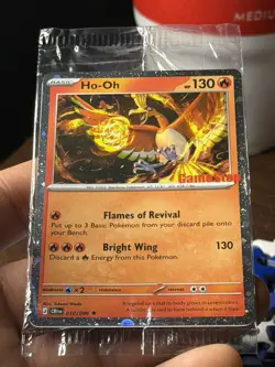 Ho-Oh 010/086 Galaxy GameStop Promo Stamped SEALED - Pokemon Chaos Rising - Image 3