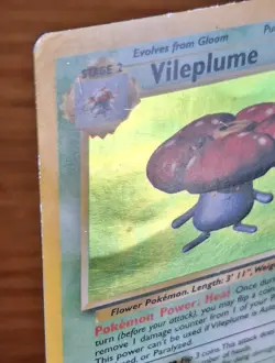 Pokemon Vileplume Holo Stage 2 Jungle 15/64 - Image 3