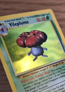 Pokemon Vileplume Holo Stage 2 Jungle 15/64 - Image 5