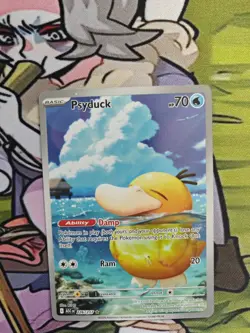 Pokemon Ascended Hero’s Psyduck 226/217 Near/Mint Condition Pack Fresh - Image 1