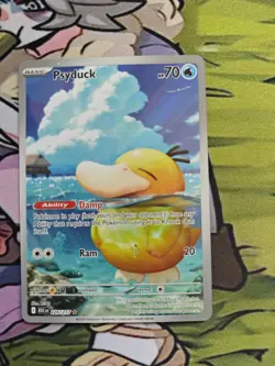 Pokemon Ascended Hero’s Psyduck 226/217 Near/Mint Condition Pack Fresh - Image 4