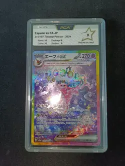 Carte Pokemon Mentali - Espeon ex SAR 211/187 SV8a Terastal Fest ex Jap - Pca9 - Image 1