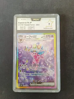 Carte Pokemon Mentali - Espeon ex SAR 211/187 SV8a Terastal Fest ex Jap - Pca9 - Image 2