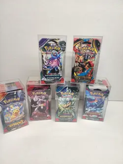 Pokemon Protective Clear Case for Sleeved Booster Pack 2ct - Image 1