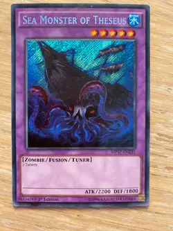 MP17-EN231 Sea Monster of Theseus Secret Rare Yugioh 1st - Image 1