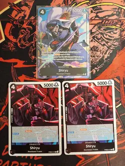 Shiryu PRB02-015 Alt Art / Two R Lot - PRB-02 One Piece - Image 1