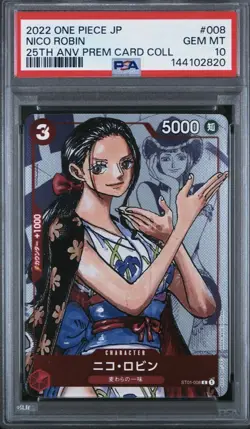 Nico Robin - ST01-008 (Alternate Art) ST01-008 One Piece 25th Anniversary - Image 2