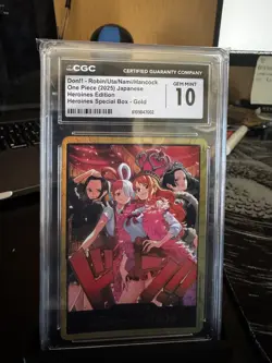 2025 ONE PIECE JAPANESE – ONE PIECE HEROINES SPECIAL SET DON!! GOLD – CGC 10💎 - Image 2