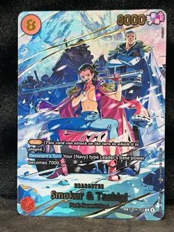 One Piece Smoker & Tashigi SP EB04-003 Adventure On Kami's Island OP15-EB04 MINT - Image 1