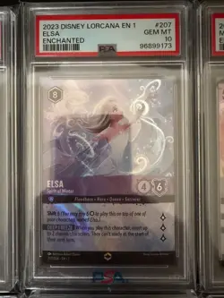 Disney Lorcana - The First Chapter - Full Enchanted Set PSA 10 💎🔥 - Image 4