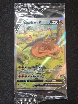 Sword & Shield Charizard Ultra-Premium Collection 3-Card Promo Pack Sealed - Image 1