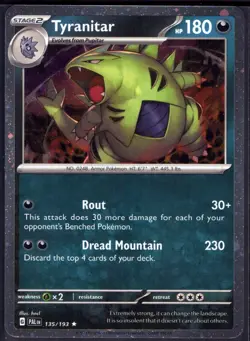 Tyranitar - (Cosmo Foil) Promo Miscellaneous Cards & Products 135/193 NM - Image 1
