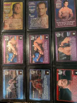 WWE WWF Raw Deal CCG Chris Benoit Lot Of 23 Cards Including 3 Ultra Rare Foils!! - Image 1