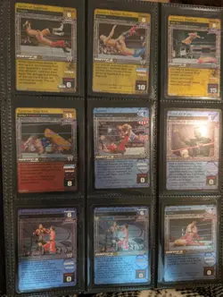 WWE WWF Raw Deal CCG Chris Benoit Lot Of 23 Cards Including 3 Ultra Rare Foils!! - Image 2
