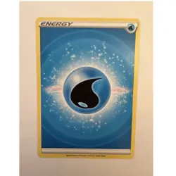 Pokemon TCG Water Energy Basic Energy Card English 2022 Regular Standard Size - Image 1