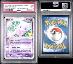 PSA 9 Pokemon TCG Mew EX Celebrations: Classic Collection 88/92 Holo Ultra Rare - Image 3
