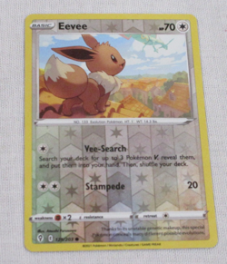 Eevee 125/203 Evolving Skies 2021 Reverse Holo Pokemon Card - Image 3