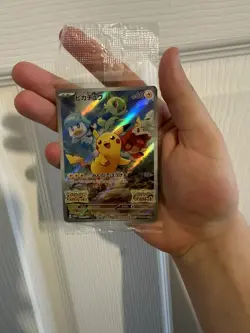 Pikachu - 001/SV-P 001/Sv-P Sv-P Promotional Cards Holo (Japanese) SEALED - Image 2