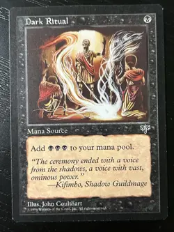 MTG Dark Ritual Mirage Regular - Image 1