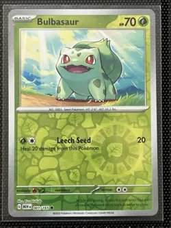 Pokemon 151 001-009 Reverse Holo EX Set Venusaur Charizard Blastoise - Image 2