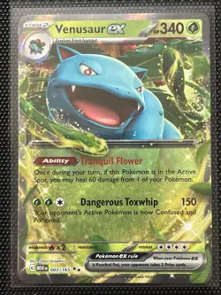 Pokemon 151 001-009 Reverse Holo EX Set Venusaur Charizard Blastoise - Image 4