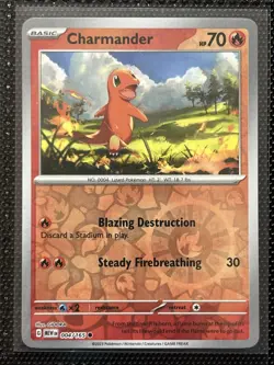 Pokemon 151 001-009 Reverse Holo EX Set Venusaur Charizard Blastoise - Image 5