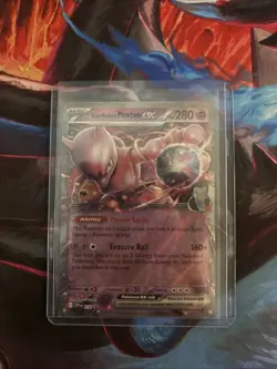 Pokemon TCG Team Rockets Mewtwo EX 216 Promo Holo Near Mint Near Mint Condition - Image 1