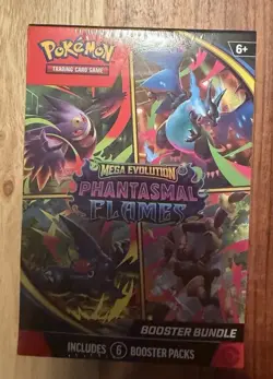 Pokemon TCG Mega Evolution: Phantasmal Flames Booster Bundle - Image 1