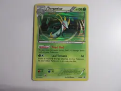 Serperior Holo Promo BW20 Pokemon Card Played - Image 1