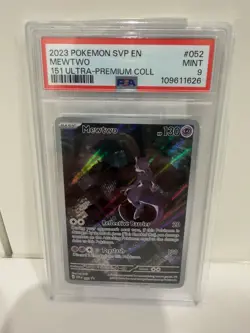 Pokemon - Pokemon, Mewtwo 052 – Scarlet & Violet Promo – Holo PSA 9 - Image 1