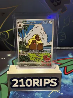 Pokemon TCG: Alolan Dugtrio 208/191 Sv08: Surging Sparks Full Art - Image 1