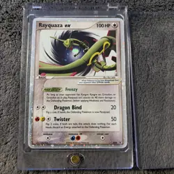 Rayquaza EX 2006 POKEMON Black Star Promo #039 HOLO - Image 1