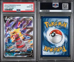 PSA 10 Gem Mint Giratina V #185 Pokemon TCG 2022 SWSH - Image 3
