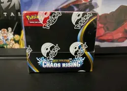 Pokemon Mega Evolution Chaos Rising Booster Box Factory Sealed In Hand Right Now - Image 2