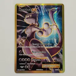 Pokemon Mewtwo EX Evolutions Ultra Rare Full Art Holo 103/108 180HP 2016 M/NM - Image 1