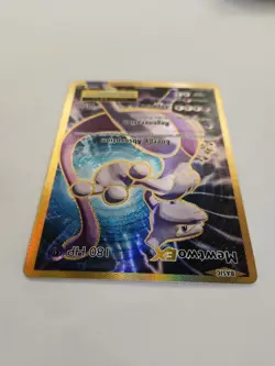 Pokemon Mewtwo EX Evolutions Ultra Rare Full Art Holo 103/108 180HP 2016 M/NM - Image 4