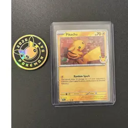 Pokemon Day 2026 Pikachu Promo with Coin - Image 1