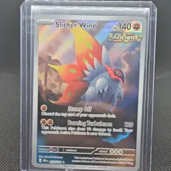 Pokemon TCG Slither Wing 203/182 Paradox Rift Illustration Rare Holo ENG 140 HP - Image 1