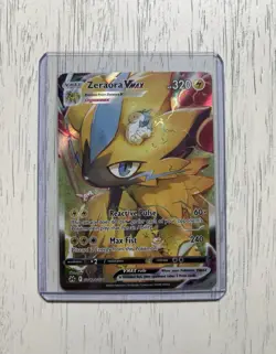 Pokemon TCG Crown Zenith Galarian Gallery Zeraora VMAX Ultra Rare GG42/GG70 NM - Image 2