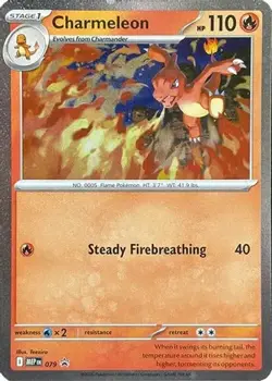 CHARMELEON (COSMOS HOLO) 079 HOLO P ME: MEGA EVOLUTION PROMO POKEMON NM/M - Image 4