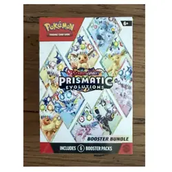 Pokemon TCG Scarlet & Violet Prismatic Evolutions Booster Bundle - SEALED - Image 1
