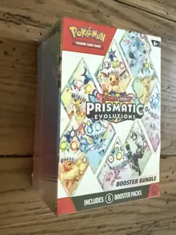 Pokemon TCG Scarlet & Violet Prismatic Evolutions Booster Bundle - SEALED - Image 3