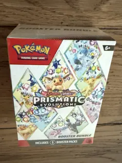 Pokemon TCG Scarlet & Violet Prismatic Evolutions Booster Bundle - SEALED - Image 5