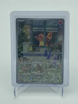 Charmander Full Art Promo Holo 043 60 HP SVP Scarlet & Violet Pokemon TCG - Image 1