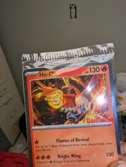 Ho-Oh GameStop Promo Holo Pokemon MOUTH SWIRL 🔥 - Image 2