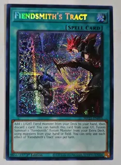 Konami Yu-Gi-Oh! Fiendsmith's Tract MP25-EN093 1st Ed Prismatic Secret SC1 - Image 1