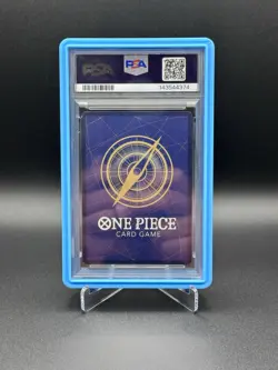 2025 ONE PIECE OP13 058 CARRYING ON HIS WILL MONKEY D LUFFY TREASURE RARE PSA 10 - Image 2